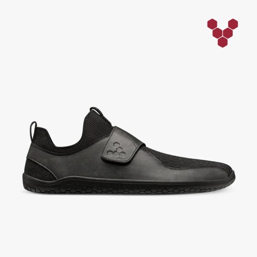 Vivobarefoot Primus Knit EZ Miesten Kengät Mustat (FI-RL6I)